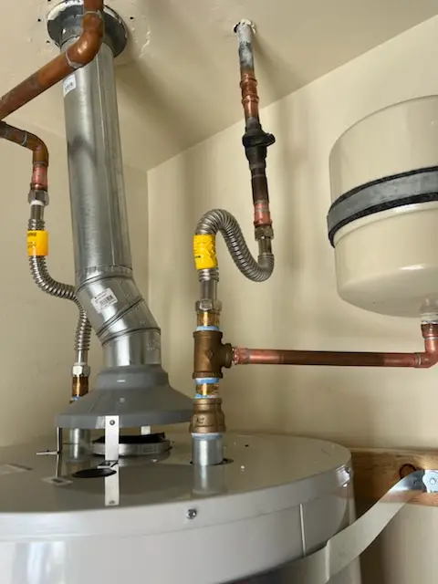 Water heater installation and plumbing repair in Rising Corner
